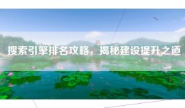 搜索引擎排名攻略，揭秘建设提升之道