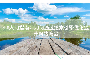 SEO入门指南：如何通过搜索引擎优化提升网站流量